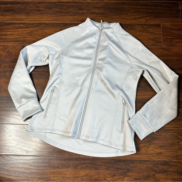 Traj3ctory Gray Full Zip Golf Jacket - Picture 1 of 4